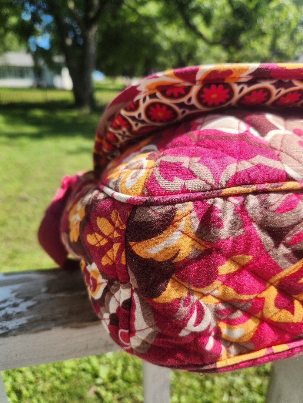 Vera Bradley Carnaby Little Betsey Quilted shoulder bag EUC - Picture 11 of 12